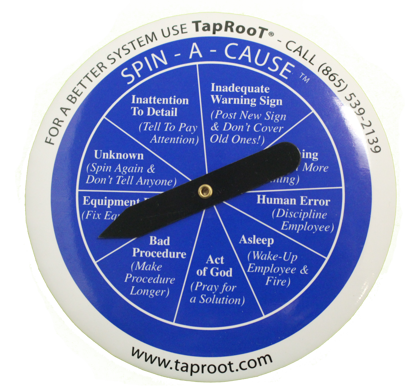 Picture of Spin-A-Cause® Clip-on Spinner Novelty